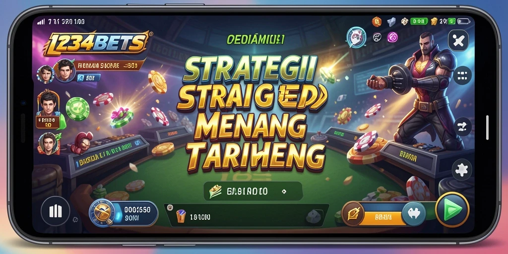 Tampilan gameplay 1234BETS yang menegangkan dan penuh strategi.