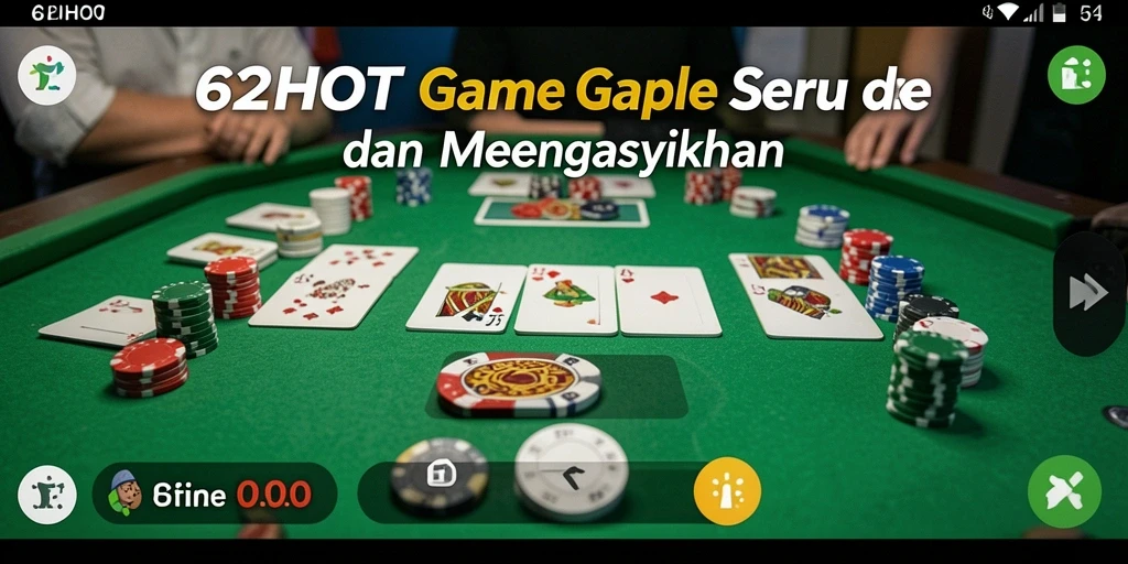 Tampilan gameplay 62HOT yang seru dan menegangkan.