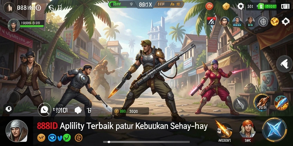 Tampilan antarmuka 88ID yang memudahkan navigasi aplikasi Utility.