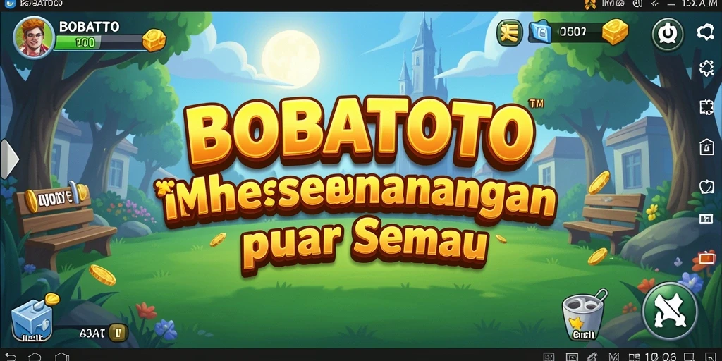 Tampilan gameplay BOBATOTO yang mengasyikkan dan santai.