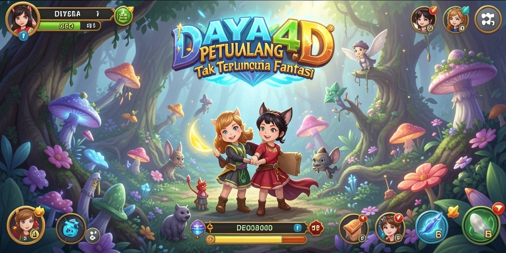 Tampilan menarik dari gameplay petualangan di DAYA4D.