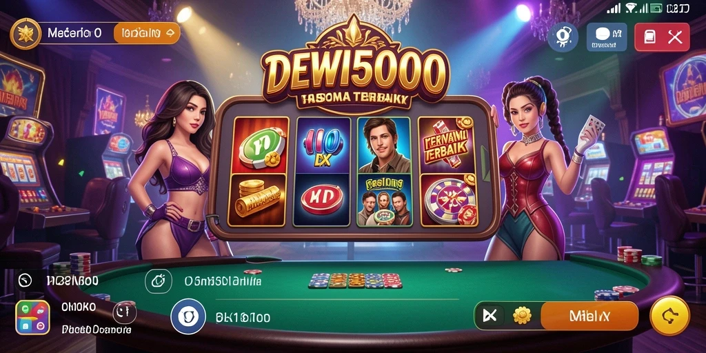 Tampilan gameplay DEWI5000 dengan grafis memukau dan fitur menarik.