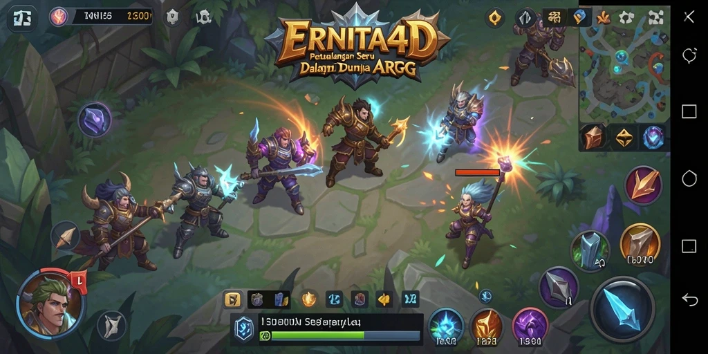 Tampilan gameplay yang menarik dalam ERNITA4D dengan aksi seru dan grafik menawan.