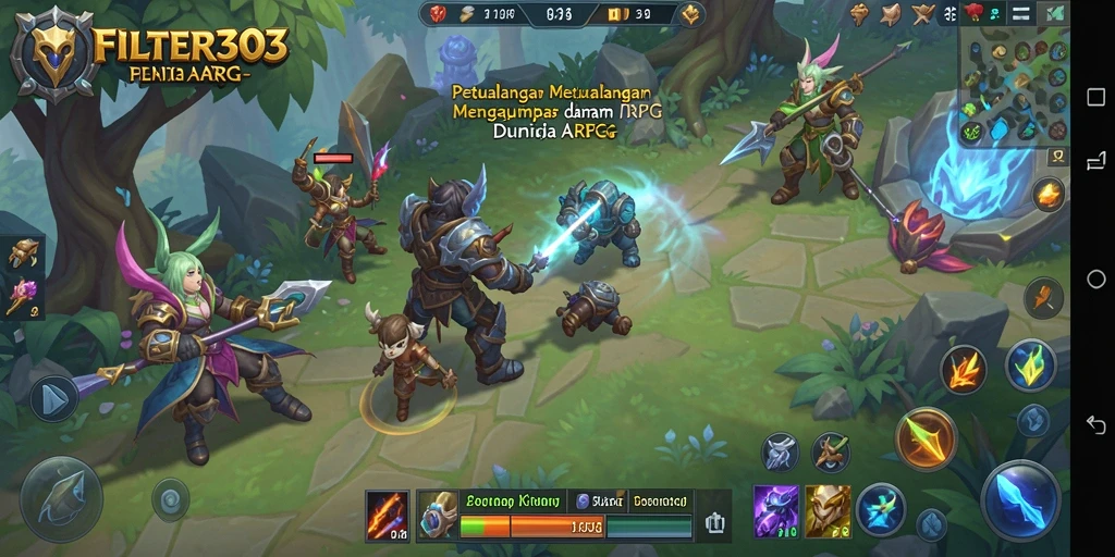 Gameplay dinamis dan grafis menakjubkan di FILTER303.