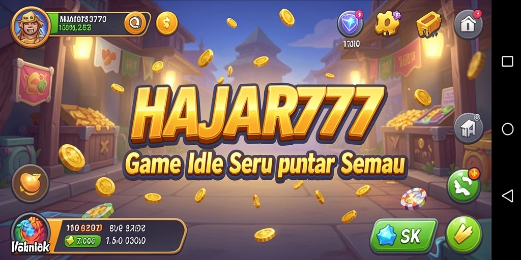 Gameplay seru HAJAR777 yang menantang dan mengasyikkan.