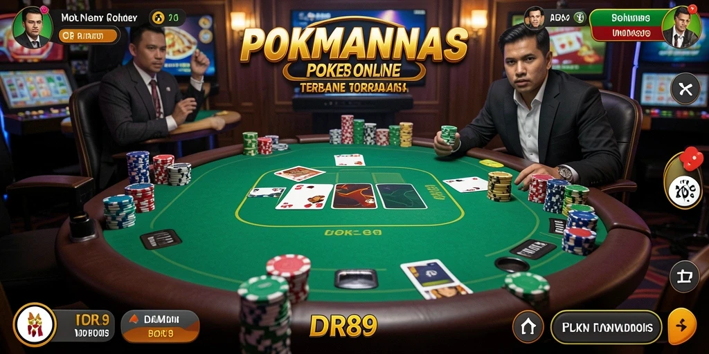 Screenshot IDR89 menampilkan momen seru saat bermain Poker.