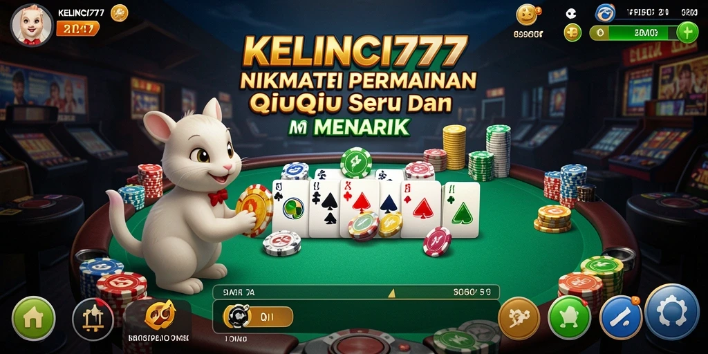 Gameplay KELINCI777 yang seru dan interaktif untuk penggemar QiuQiu.