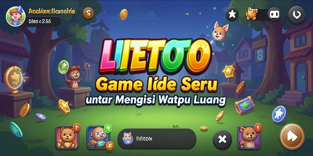 Tangkapan layar LITETOTO menampilkan gameplay santai dan menyenangkan.