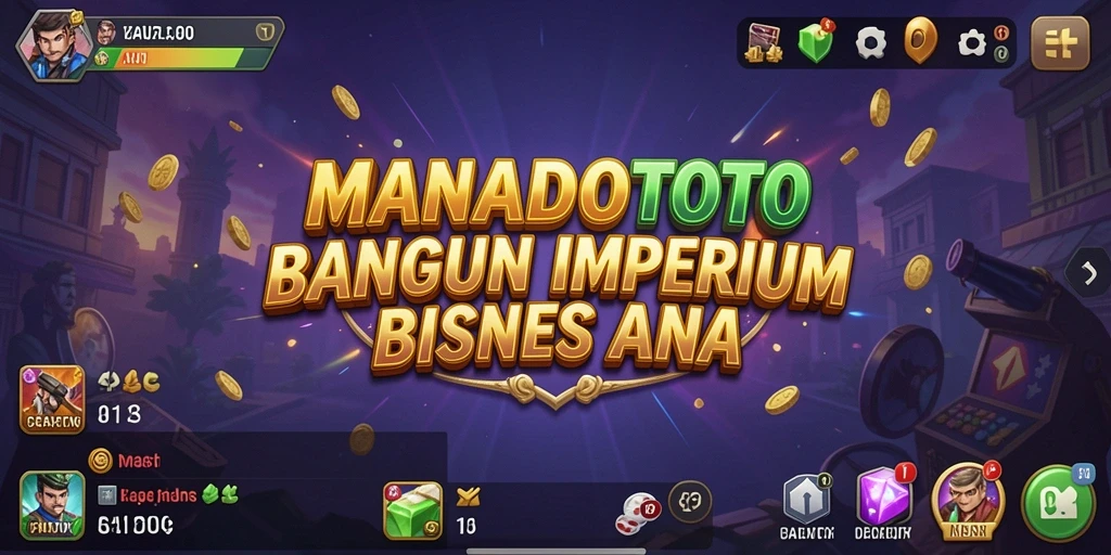 Screenshot utama MANADOTOTO menampilkan gameplay Tycoon yang seru.