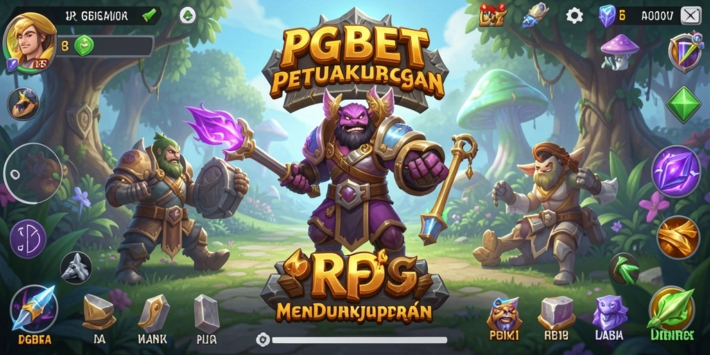 Gameplay RPG PGBET dengan petualangan seru dan grafik menawan.