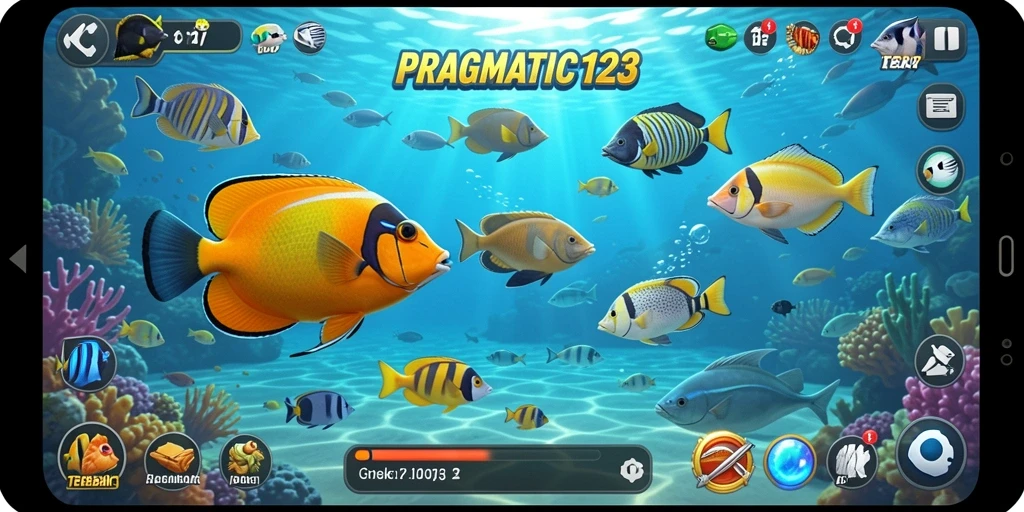 Tangkapan ikan besar di game PRAGMATIC123.