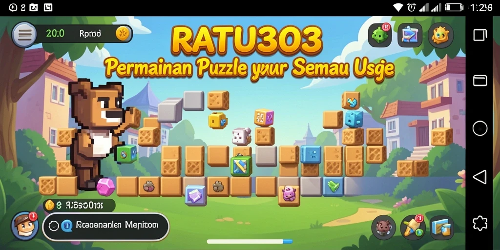 Tampilan gameplay menantang dari RATU303 yang menarik.