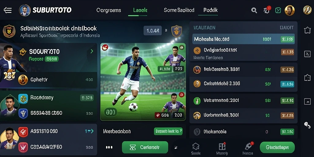 Screenshot utama SUBURTOTO menunjukkan antarmuka taruhan yang dinamis dan informatif.