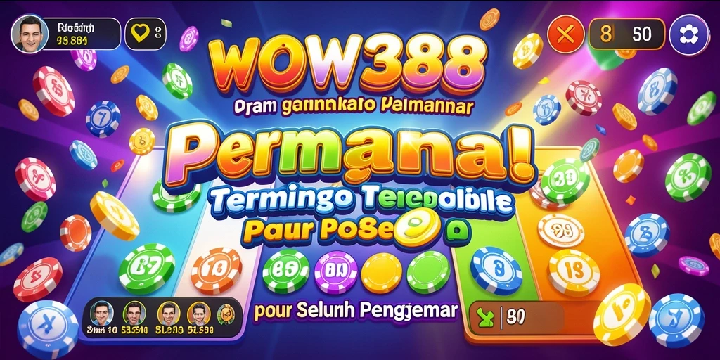 Gameplay menarik WOW388 dengan suasana Bingo yang seru.